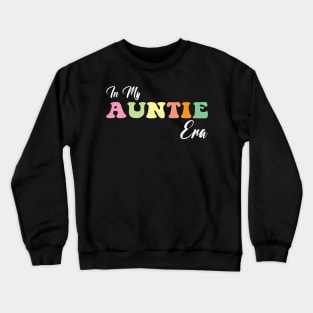 Groovy Retro In My Auntie Era Crewneck Sweatshirt